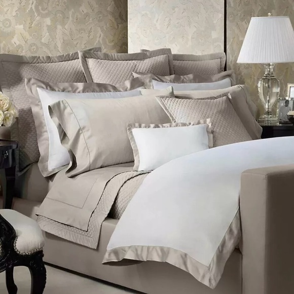 Ralph Lauren BOWERY Full Queen Duvet Cover Vintage Silver Classic & Timeless NWT